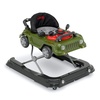 image:imageJeep Classic Wrangler 3in1 Grow With Me Activity Walker  Features Music Lights Removable Play Tray Push Walker Mode Converts into Rolling Car Toy Anniversary GreenAnniversary Green