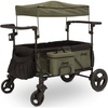 image:imageJeep Deluxe Wrangler Stroller Wagon with Cooler Bag and Parent Organizer by Delta Children BlackGreenWagon