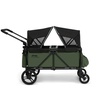 image:imageJeep Sport AllTerrain Stroller Wagon by Delta Children  Includes Canopy Parent Organizer Adjustable Handlebar Snack Tray amp Cup Holders GreyOlive GreenSport Green