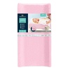 image:imageSerta Perfect Sleeper Contoured Changing Pad with Plush Cover GreyPink
