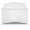 image:imageSimmons Kids SlumberTime Emma 4in1 Convertible Baby Crib N More  Greenguard Gold Certified Bianca WhiteBianca White