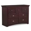 image:imageSimmons Kids Slumbertime Augusta 7 Drawer Dresser Molasses