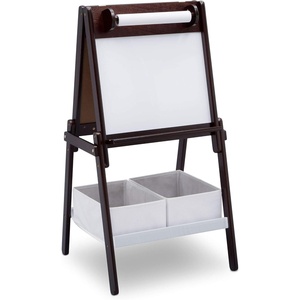 image:imageDelta Children  Minnie Mouse Activity Easel with Storage  Greenguard Gold CertifiedDark Chocolate