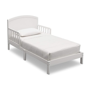image:imageDelta Children Abby Toddler Bed Greenguard Gold Certified BiancaBianca White