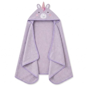 image:imageDelta Children BabyInfant Hooded Bath Towel  Super Soft and Absorbent Newborn Essential  Ideal Baby RegistryShower Gift for Boys and Girls Light Teal OwlLight Purple Unicorn
