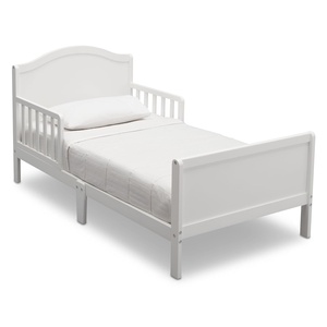 image:imageDelta Children Bennett Wood Toddler Bed  Greenguard Gold Certified Bianca WhiteBianca White