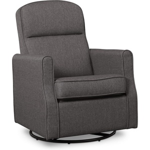 image:imageDelta Children Blair Slim Nursery Glider Swivel Rocker Chair CharcoalCharcoal