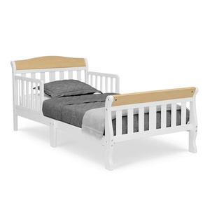 image:imageDelta Children Canton Toddler Bed Greenguard Gold Certified GreyBianca WhiteNatural