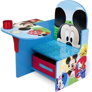 image:imageDelta Children Chair Desk With Storage Bin Disney Minnie MouseMickey Mouse