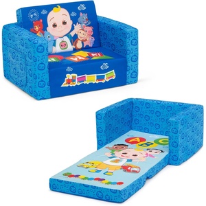 image:imageDelta Children CoComelon Cozee FlipOut Chair  2in1 Convertible Sofa to Lounger for Kids