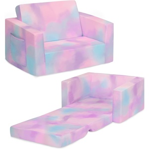 image:imageDelta Children Cozee Blue Camo Convertible Foam Chair to Lounger for KidsPink Tie Dye