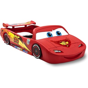 image:imageDelta Children DisneyPixar Cars Lightning McQueen ToddlerToTwin Bed with Toy Box by Delta ChildrenBed