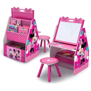 image:imageDelta Children Easel and Play Station Disney Mickey MouseDisney Minnie Mouse