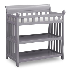 image:imageDelta Children Eclipse Changing Table with Changing Pad WhiteGrey