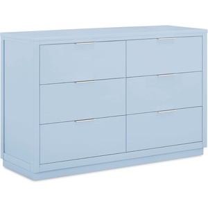 image:imageDelta Children Forever 6 Drawer Dresser Fully Assembled  Classic Collection Light SageCloud Blue
