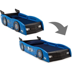 image:imageDelta Children Grand Prix Race Car ToddlertoTwin Bed BlueBlue