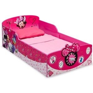 image:imageDelta Children Interactive Wood Toddler Bed Disney Minnie Mouse