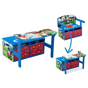 image:imageDelta Children Kids Convertible Activity Bench  Greenguard Gold Certified Disney Minnie MouseDisney Mickey Mouse