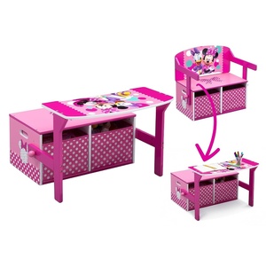 image:imageDelta Children Kids Convertible Activity Bench  Greenguard Gold Certified Disney Minnie MouseDisney Minnie Mouse