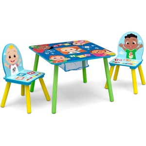 image:imageDelta Children Kids Table and Chair Set With Storage 2 Chairs Included  Ideal for Arts amp Crafts Snack Time Homeschooling Homework amp More Nick Jr PAW PatrolCocomelon