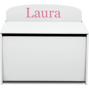 image:imageDelta Children MySize Deluxe Toy Box Deep BlueBianca White