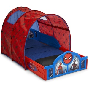 image:imageDelta Children Nick Jr PAW Patrol Sleep and Play Toddler Bed with Tent RedSpiderman