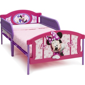 image:imageDelta Children Plastic 3DFootboard Twin Bed DisneyPixar CarsDisney Minnie Mouse