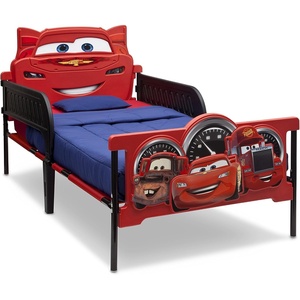image:imageDelta Children Plastic 3DFootboard Twin Bed DisneyPixar CarsDisneyPixar Cars