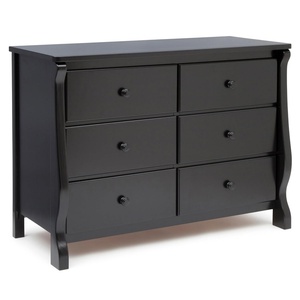 image:imageDelta Children Universal 6 Drawer Dresser Greenguard Gold Certified Black  Greenguard Gold Certified 6 Drawer Dresser for the Nursery amp Bedrooms Wood Kids amp Nursery StorageBlack