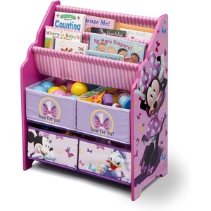 image:imageDisney Minnie Mouse Book and Toy Organizer Multicolor