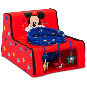 image:imageDisney Minnie Mouse Sit N Play Portable Activity Seat for Babies by Delta Children  Floor Seat for InfantsMickey Mouse
