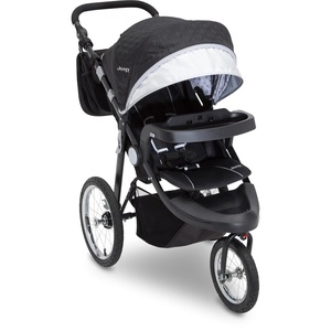 image:imageJeep CrossCountry Sport Plus Jogging Stroller by Delta Children Charcoal Galaxy