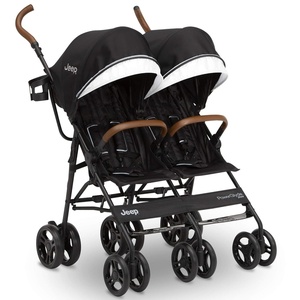 image:imageJeep PowerGlyde Plus Side x Side Double Stroller by Delta Children Black