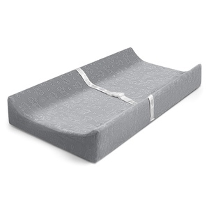 image:imageSerta Perfect Sleeper Changing Pad with Plush Cover Set Grey