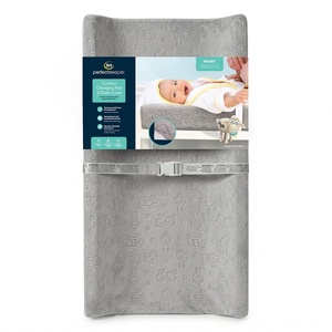 image:imageSerta Perfect Sleeper Contoured Changing Pad with Plush Cover GreyGrey