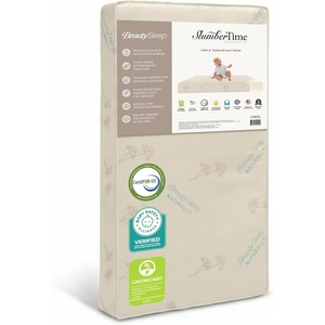 image:imageSimmons Kids SlumberTime Naturally 2Stage Premium PlantBased Soy Foam Baby Crib Mattress amp Toddler Mattress  Waterproof  GREENGUARD Gold amp CertiPURUS Certified  Ideal Firmness  Made in USAWhite
