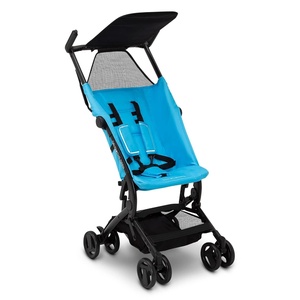 image:imageThe Clutch Stroller by Delta Children  Lightweight Compact Folding Stroller  Fits Airplane Overhead Storage  Aqua