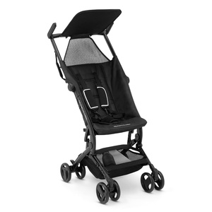 image:imageThe Clutch Stroller by Delta Children  Lightweight Compact Folding Stroller  Fits Airplane Overhead Storage  Black