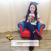 image:imageDelta Children Figural Upholstered Chair Marvel Spider Man Blue RedSpiderMan