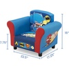 image:imageDelta Children Figural Upholstered Chair Marvel Spider Man Blue RedSuper Friends
