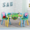 image:imageDelta Children Kids Table and Chair Set With Storage 2 Chairs Included  Ideal for Arts amp Crafts Snack Time Homeschooling Homework amp More Peppa Pig