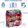 image:imageDelta Children MultiBin Toy Organizer Marvel Spider Man1 Count Pack of 2