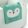 image:imageDelta Children Personalized Sherpa Throw Blanket for Kids Light Purple UnicornLight Teal Owl