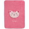 image:imageDelta Children Personalized Sherpa Throw Blanket with Storage Pocket for Kids Purple UnicornMagenta Cat