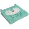 image:imageDelta Children Sherpa Throw Blanket for Kids Tan DogLight Teal Owl
