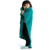 image:imageDelta Children Sherpa Throw Blanket with Storage Pocket for Kids Purple UnicornGreen Owl