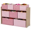 image:imageGAP GapKids Deluxe Toy Organizer  Greenguard Gold Certified BlushNatural