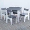 image:imageGAP GapKids Table and 4 Chair Set  Greenguard Gold Certified GreyWhite