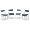 image:imageGAP GapKids Table and 4 Chair Set  Greenguard Gold Certified GreyWhite