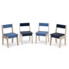 image:imageGAP GapKids Table and 4 Chair Set  Greenguard Gold Certified NavyNatural